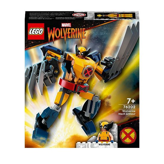 LEGO Marvel Wolverine  Wolverine Mech Armour 76202 - LEGO Marvel Wolverine  Wolverine Mech Armour 76202 - Merchandise -  - 5702017154183 - February 8, 2024