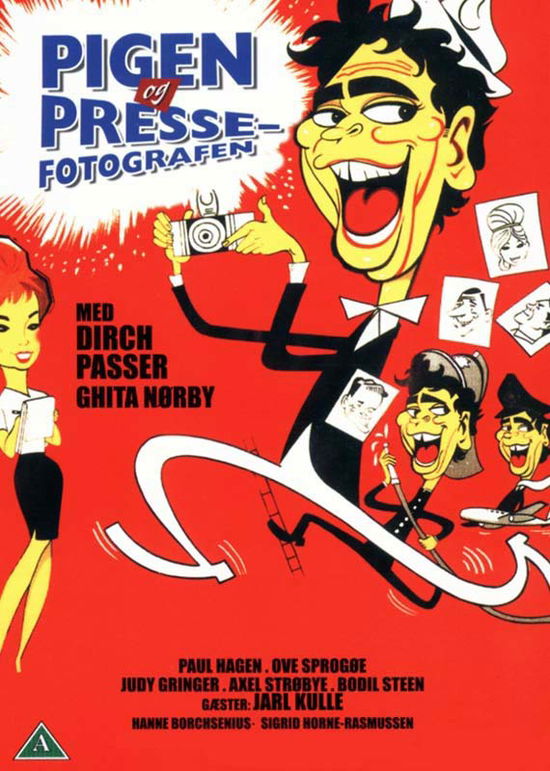 Cover for Pigen og Pressefotografen (DVD) (2015)