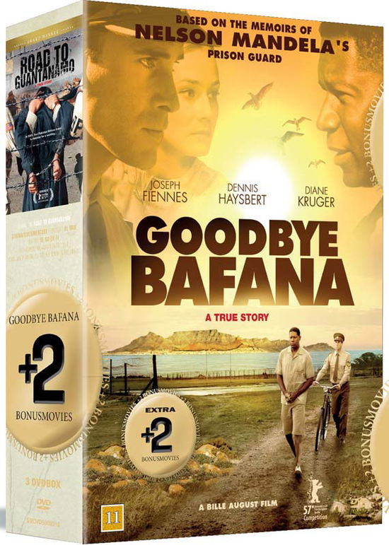 Cover for Goodbye Bafana + 2 film (DVD) (2015)