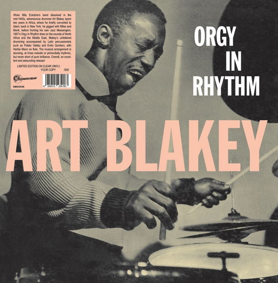 Cover for Art Blakey · Orgy In Rhythm (Numbered Edition) (Clear Vinyl) (LP) [Numbered edition] (2023)