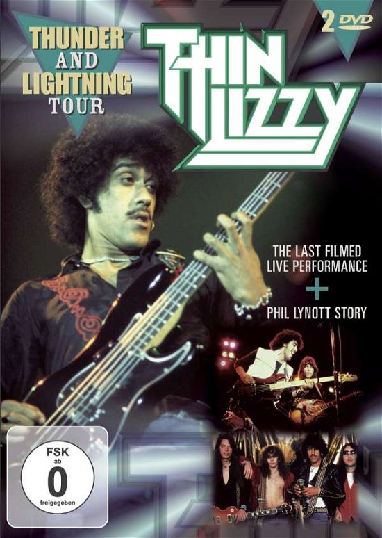 Cover for Thin Lizzy · Thunder &amp; Lightning Tour (MDVD) (2010)