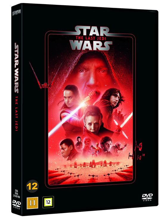 Cover for Star Wars · Star Wars: Episode 8 – The Last Jedi (DVD) (2020)
