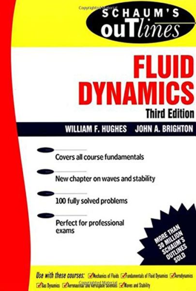 Cover for William Hughes · Schaum's Outline of Fluid Dynamics (Pocketbok) (1999)