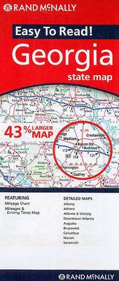 Cover for Rand McNally · Rand McNally: Georgia State Map (Gebundenes Buch) (2010)