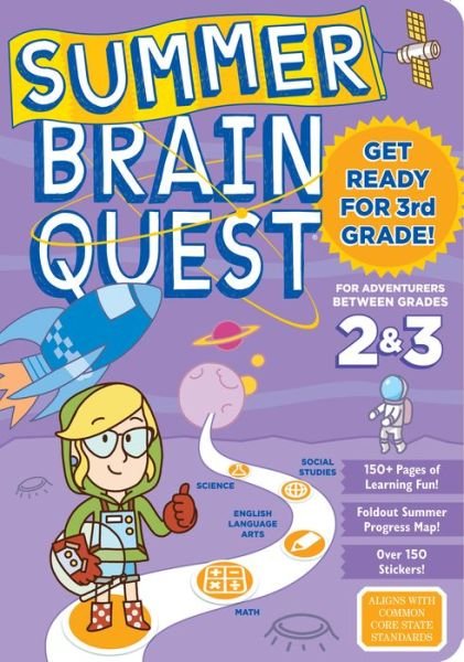Cover for Claire Piddock · Summer Brain Quest: Between Grades 2 &amp; 3 (Taschenbuch) (2017)