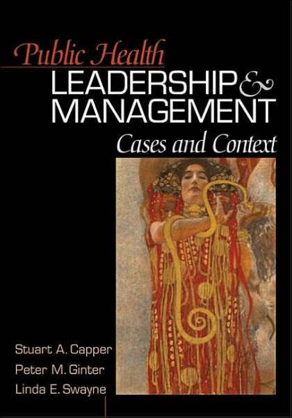 Cover for Stuart A. Capper · Public Health Leadership and Management: Cases and Context (Gebundenes Buch) (2001)