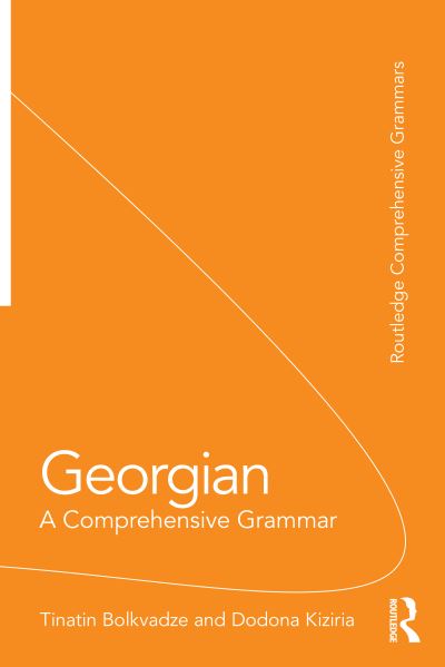 Cover for Tinatin Bolkvadze · Georgian: A Comprehensive Grammar - Routledge Comprehensive Grammars (Paperback Book) (2023)