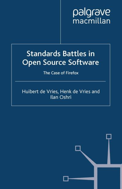 Cover for Oshri · Standards-Battles in Open Source (Book) (2008)