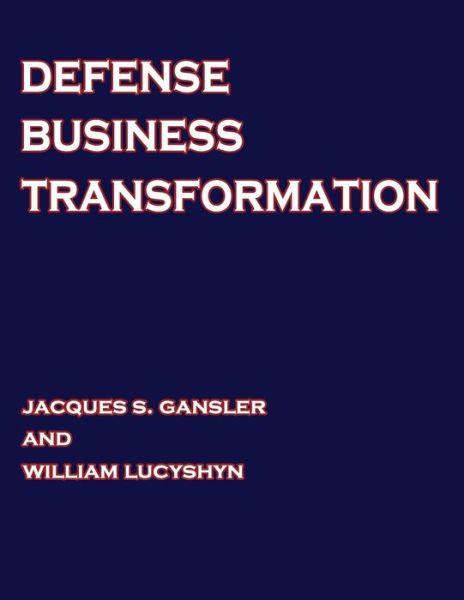 Cover for National Defense University · Defense Business Transformation (Paperback Book) (2012)