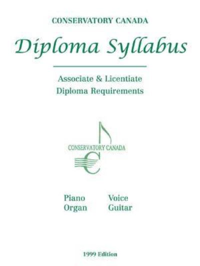 Cover for Hal Leonard Corporation · Diploma Syllabus Conservatory Canada (Paperback Book) (2015)