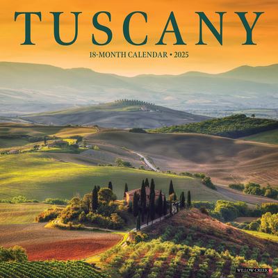 Willow Creek Press · Tuscany 2025 12 X 12 Wall Calendar (Kalender) (2024)