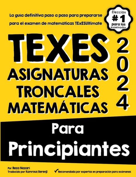 Cover for Reza Nazari · Texes Asignaturas Troncales Matemáticas para Principiantes (Book) (2024)