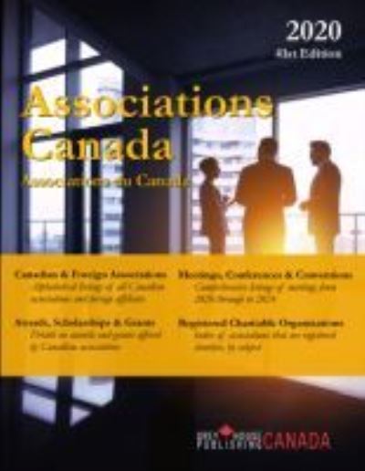 Cover for Grey House Canada · Associations Canada, 2020 (Hardcover Book) (2020)