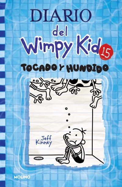 Cover for Jeff Kinney · Tocado y hundido / The Deep End (Hardcover Book) (2022)