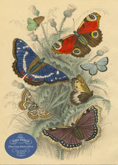 Cover for Artisan Puzzle · John Derian Paper Goods: Dancing Butterflies 750-Piece Puzzle - Beginners (Book) (2020)