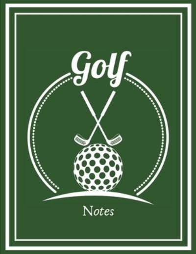 Cover for Cahiers Sports · Golf notes (Paperback Book) (2019)