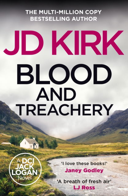 Cover for JD Kirk · Blood and Treachery - DCI Logan Crime Thrillers (Pocketbok) (2024)