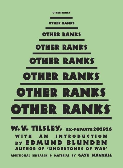 Cover for William Vincent Tilsley · Other Ranks (Hardcover Book) [Revised edition] (2019)