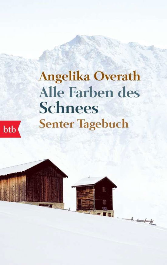 Cover for Angelika Overath · Alle Farben des Schnees - Senter Tagebuch (Pocketbok) (2012)