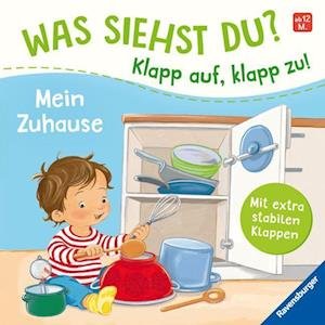 Cover for Sandra Grimm · Was siehst du? Klapp auf, klapp zu! Mein Zuhause (Toys)