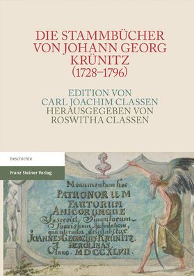 Cover for Classen · Die Stammbücher von Johann Geor (Book) (2017)