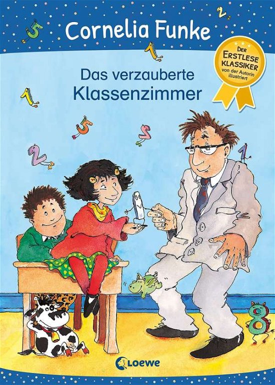 Cover for Cornelia Funke · Das verzauberte Klassenzimmer (Hardcover bog) (2021)