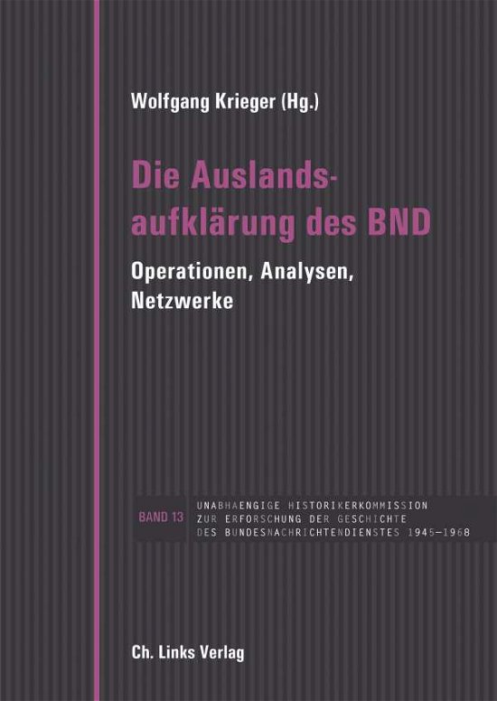 Cover for Krieger · Die Auslandsaufklärung des BND (Book)