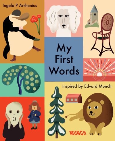 Cover for Ingela P Arrhenius · My First Words: Inspired by Edvard Munch (Hardcover Book) (2024)