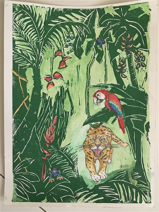 Cover for Horacio Quiroga · Fortællinger fra regnskoven (Sewn Spine Book) [1st edition] (2022)