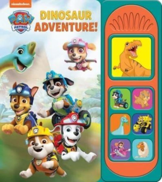 Nickelodeon PAW Patrol: Dinosaur Adventure! Sound Book - PI Kids - Książki - Phoenix International Publications, Inco - 9798384600183 - 1 kwietnia 2025