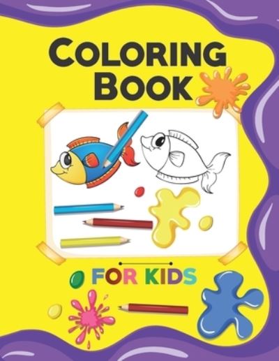 Cover for Avril Antoine Affectuekins · Coloring Book for Kids (Paperback Book) (2020)