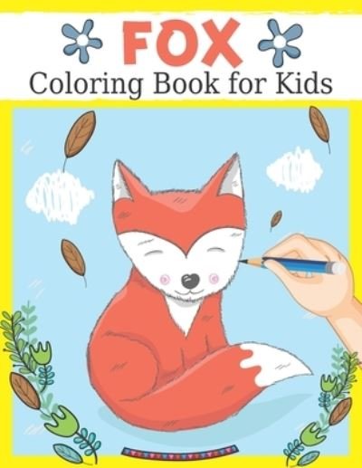 Cover for Rare Bird Books · Fox Coloring Book for Kids (Pocketbok) (2021)