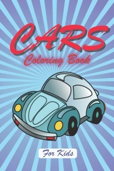 Cover for R W Atifar · Cars coloring book for kids (Paperback Book) (2021)