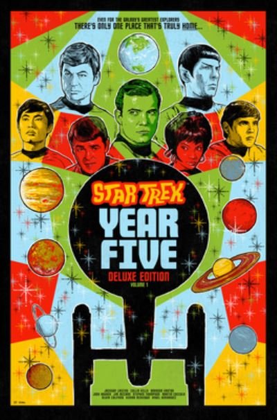 Cover for Jackson Lanzing · Star Trek: Year Five Deluxe Edition--Book One - Star Trek: Year Five (Hardcover Book) (2023)