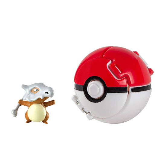 Pokemon - Throw N Pop Poke Ball with Cubone Action Figure - Tomy - Produtos -  - 0053941191184 - 