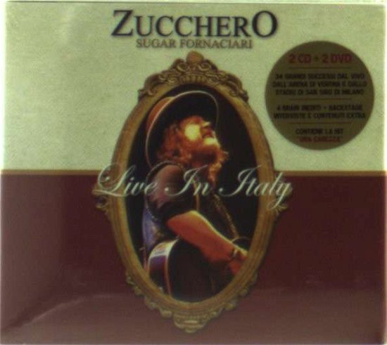 Cover for Zucchero · Live in Italy (Ita) (DVD/CD) [Digipak] (2008)