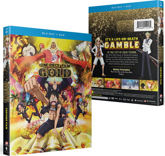 Cover for One Piece Film: Gold - Movie (Blu-ray) (2024)