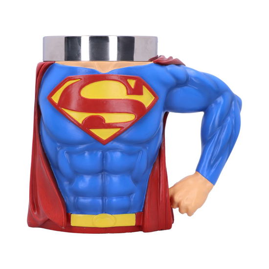 Superman Hero Tankard 16.3cm - Dc Comics - Koopwaar - NEMESIS NOW - 0801269146184 - 21 juni 2023