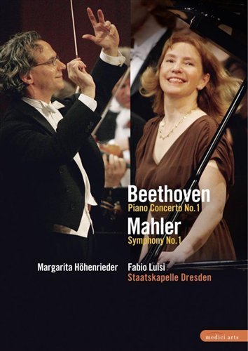 Piano Concerto No 1 - Symphony No 1 - Hoehenrieder Margarita - Beethoven - Mahler - Film - EUROARTS - 0880242577184 - 16 juni 2009