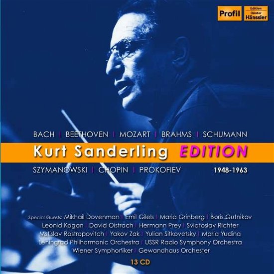 Kurt Sanderling Edition - Sanderlin Kurt - Various - Música - PROFIL - 0881488170184 - 13 de octubre de 2017
