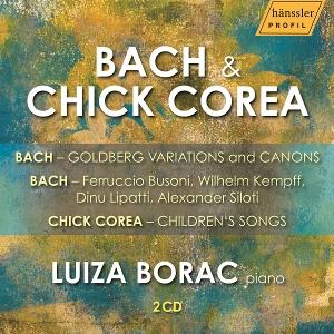 Cover for Luiza Borac · Bach &amp; Chick Corea (CD) (2024)