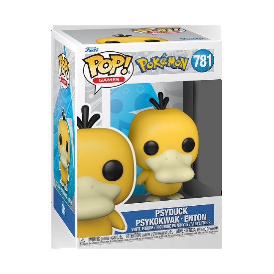 Cover for Funko · POKEMON - POP Games NÂ° 781 - Psyduck (Toys) (2023)