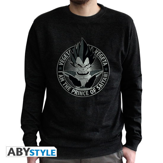 Cover for Abystyle · Dragon Ball - Sweat Vintage - Vegeta Men Used Blac (Toys) [size XXL] (2019)