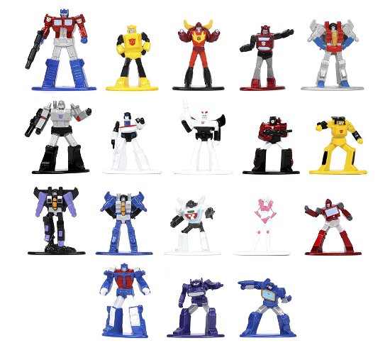Jada Toys · Jada Toys Transformers Nano Wave 1 Speelfiguren 18st. (Toys)