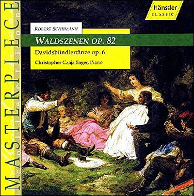 Cover for Christopher Czaja Sager · * Waldszenen / Davidsbündlertänze (CD) (2002)