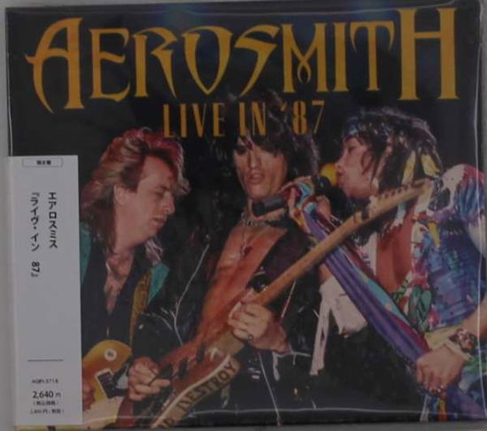 Cover for Aerosmith · Live In' 87 (CD) [Japan Import edition] (2021)