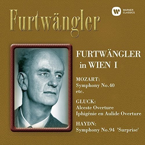 Cover for Wilhelm Furtwangler  · Furtwangler In Wien 1 (CD)