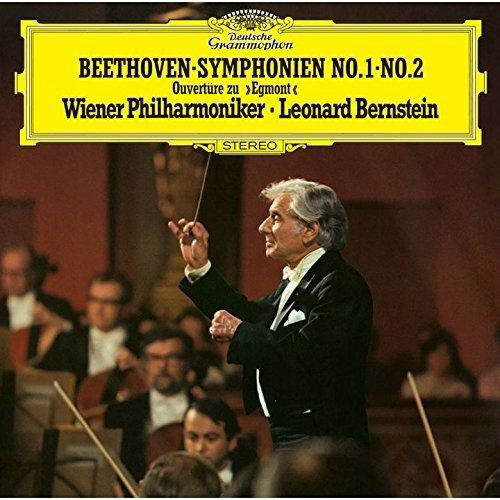 Cover for Leonard Bernstein · Beethoven: Symphonies No.1 &amp; No.2 (CD) (2015)