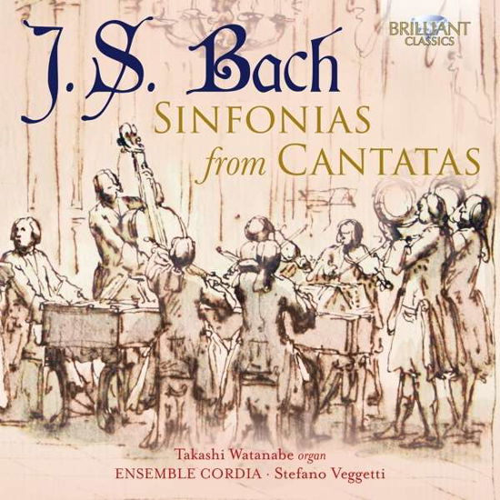 Cover for Bach,j.s. / Veggetti / Watanabe · Sinfonias from Cantatas (CD) (2021)