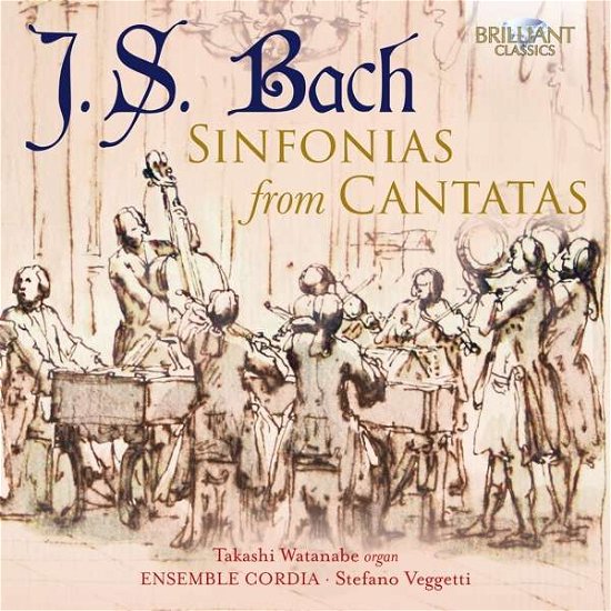 Cover for Bach,j.s. / Veggetti / Watanabe · Sinfonias from Cantatas (CD) (2021)